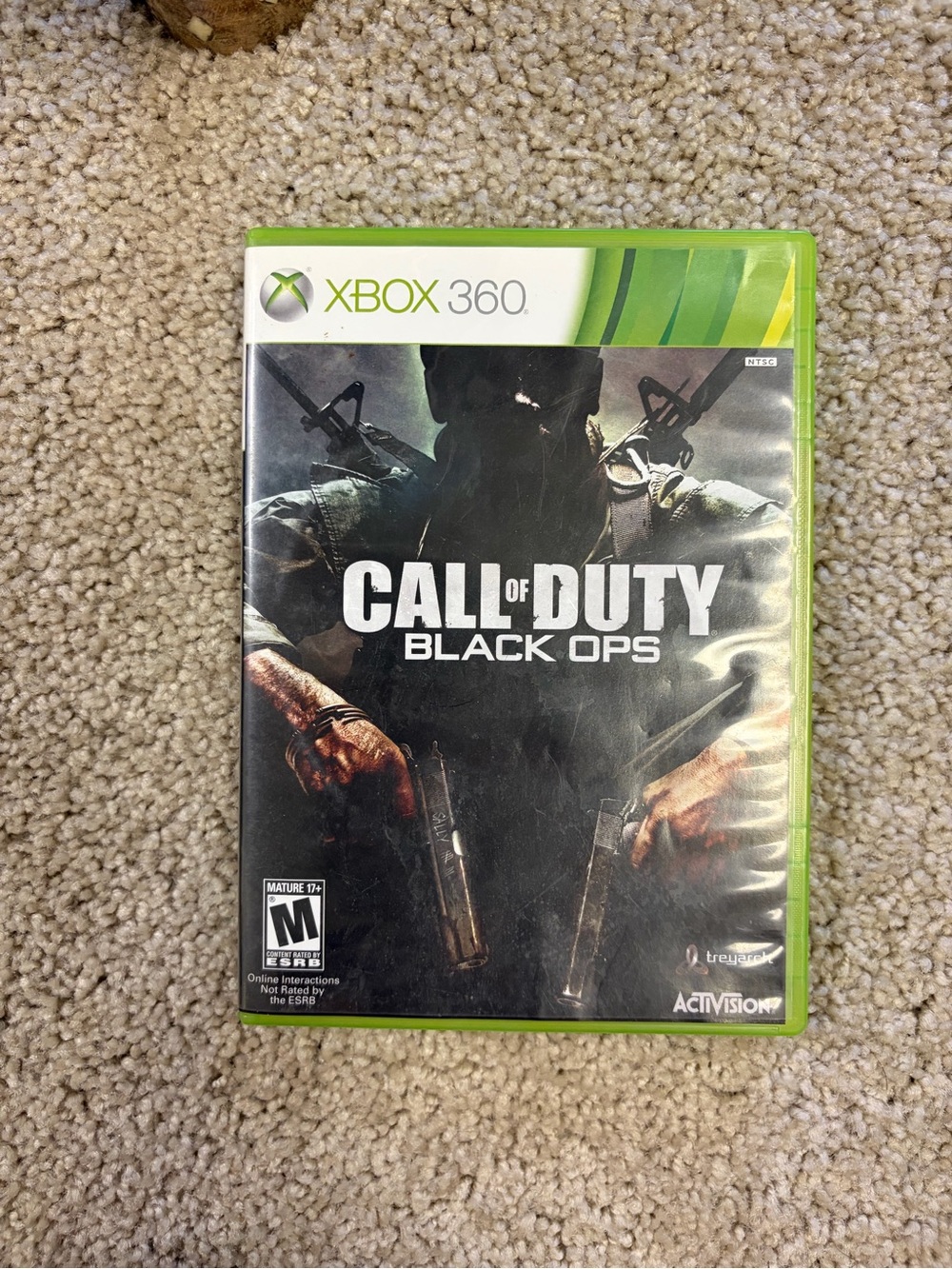 Activision Call of Duty: Black Ops for Xbox 360 - Black & Green